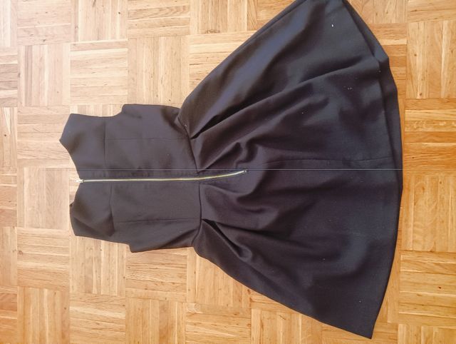 Vestido cóctel negro H&M