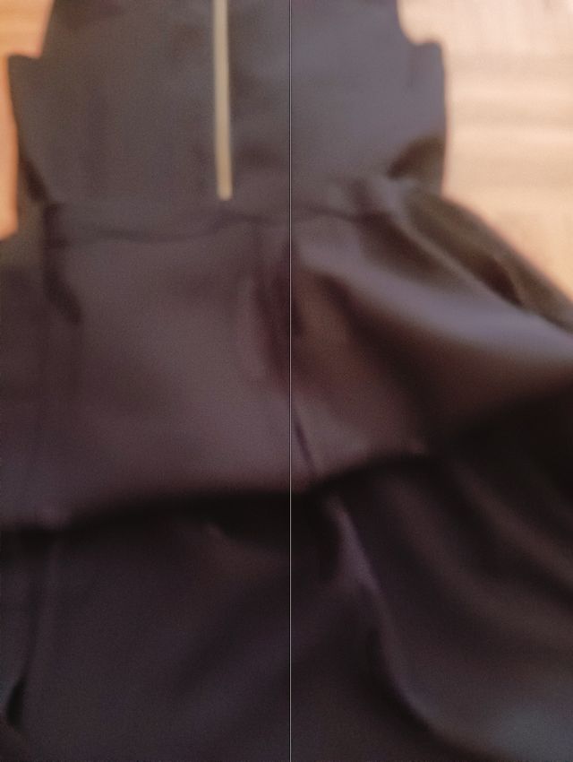 Vestido cóctel negro H&M