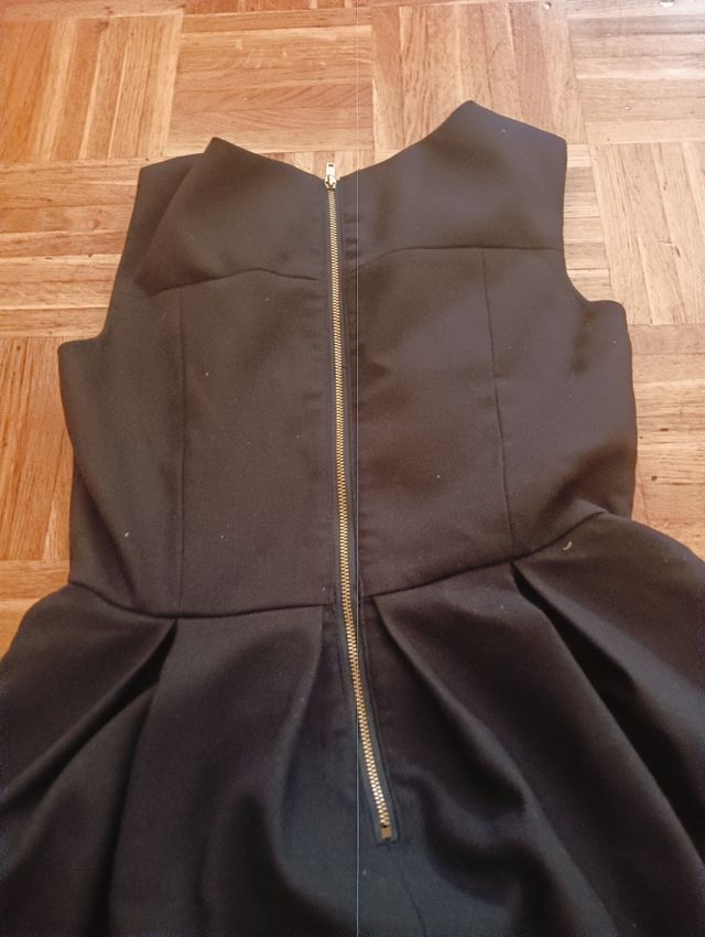 Vestido cóctel negro H&M