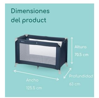 Cuna de viaje - muy bien estado