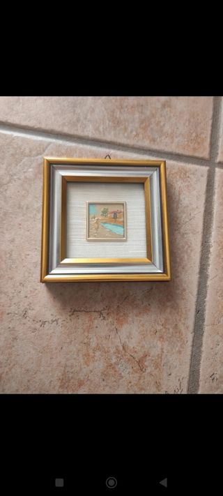 Quadretto dipinto a mano