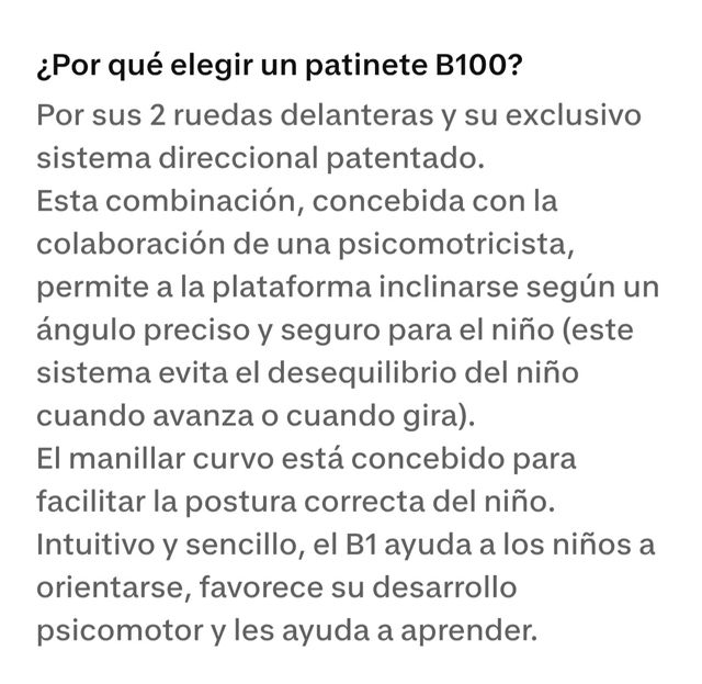 Patinete infantil Decathlon rojo 2-5 años