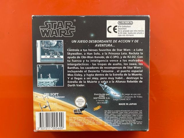 Star Wars Game Boy - Juego Completo