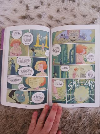 Comic para niñas 5 WORLDS THE COBALT PRINCE inglés