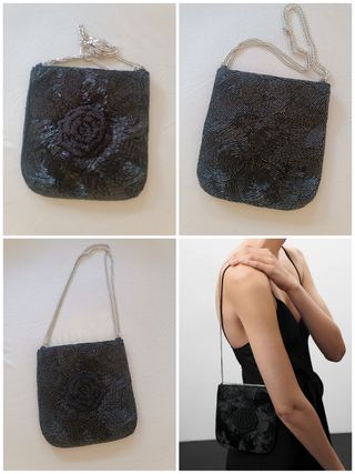Bolso cadena abalorios de Jen Ceballos x Mango