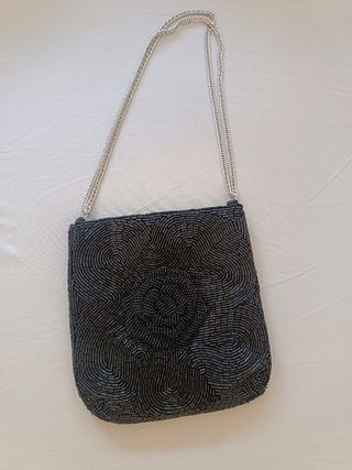 Bolso cadena abalorios de Jen Ceballos x Mango
