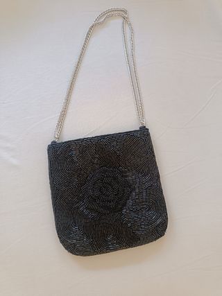 Bolso cadena abalorios de Jen Ceballos x Mango
