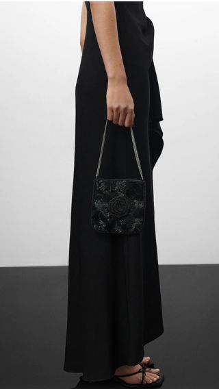 Bolso cadena abalorios de Jen Ceballos x Mango