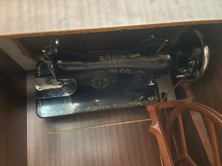 Mesa Alfa de Coser - Mueble Vintage