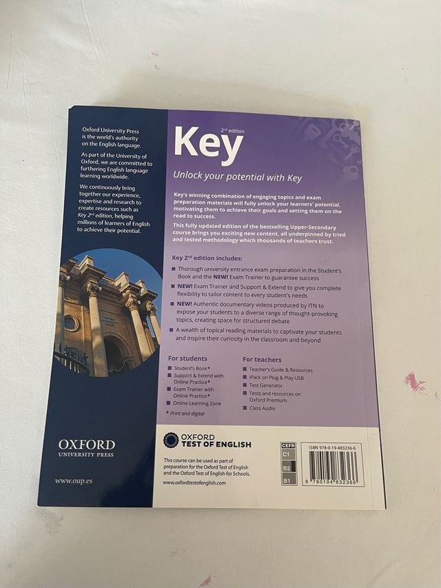 Key to Bachillerato 2. Support &Extend pack. 2 ...