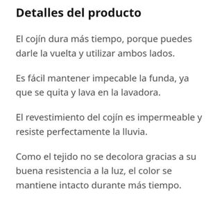 2 Cojines exterior Ikea FRÖSON/DUVHOLMEN gris