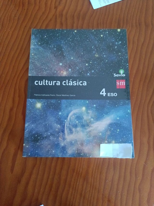 Cultura clásica 4 ESO. Savia