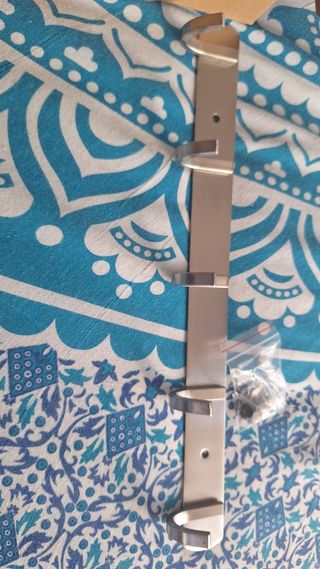 Percha 5 ganchos Acero Inox