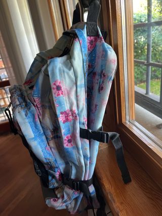 Zaino Eastpak fiori rosa - Ottimo stato