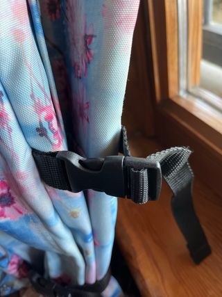 Zaino Eastpak fiori rosa - Ottimo stato