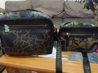 2 Bolsos Tous bandolera - Verde oliva
