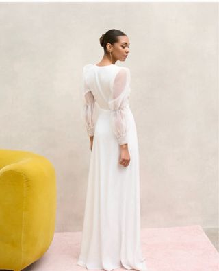 Vestido novia Lady Pipa blanco