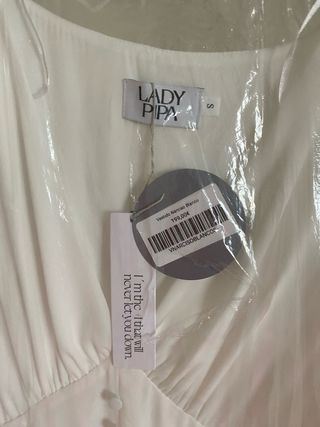 Vestido novia Lady Pipa blanco