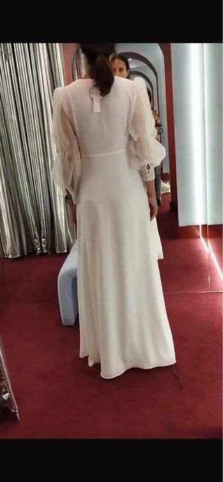 Vestido novia Lady Pipa blanco