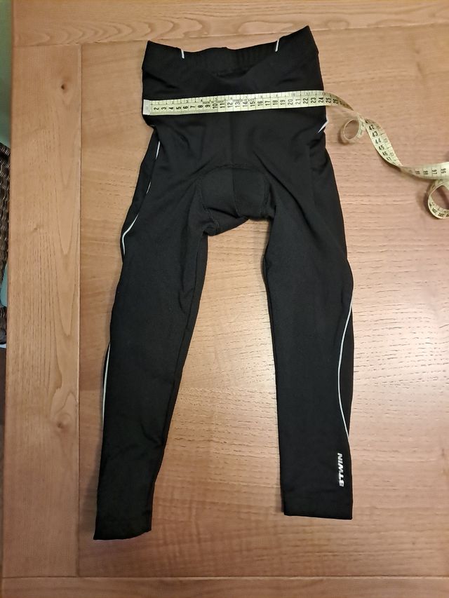 Mallas largas invierno ciclismo niño/niña 6-8 años