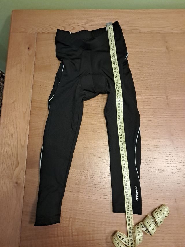 Mallas largas invierno ciclismo niño/niña 6-8 años