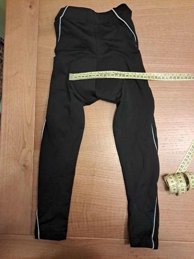 Mallas largas invierno ciclismo niño/niña 6-8 años