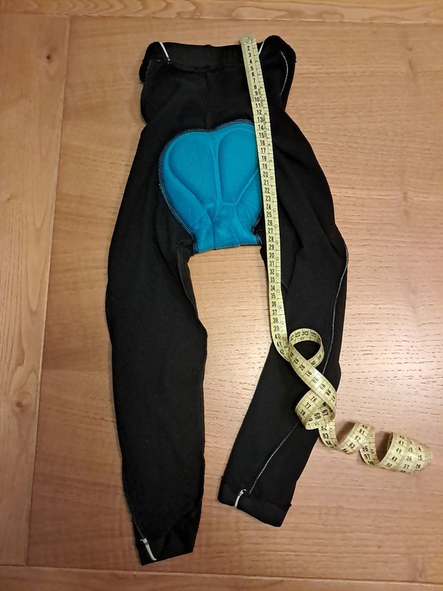 Mallas largas invierno ciclismo niño/niña 6-8 años