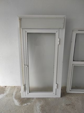 Ventana aluminio c/ persiana