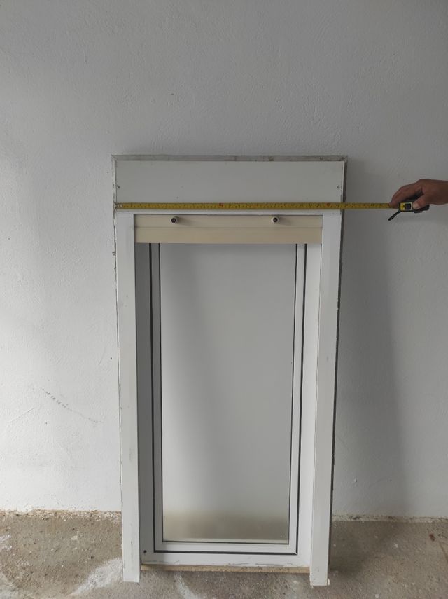 Ventana aluminio c/ persiana