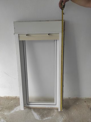Ventana aluminio c/ persiana