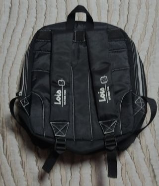 Mochila Lois negra Silver tab