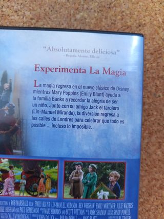 DVD El Regreso de Mary Poppins
