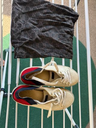 Zapatillas Gucci Beige/Blancas 42