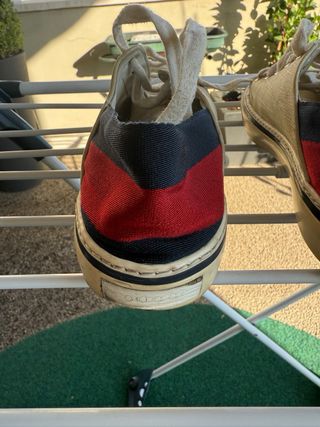 Zapatillas Gucci Beige/Blancas 42