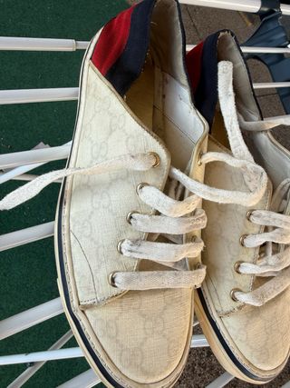 Zapatillas Gucci Beige/Blancas 42