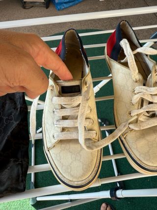 Zapatillas Gucci Beige/Blancas 42