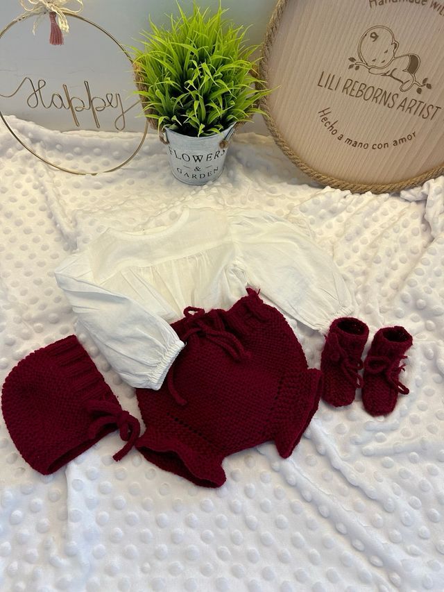 Ropa bebé reborn handmade