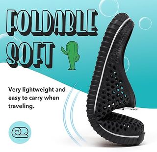 Chanclas playa negras talla 44