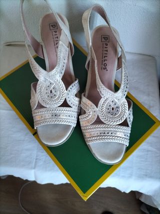 Sandalias Pitillos Plataforma