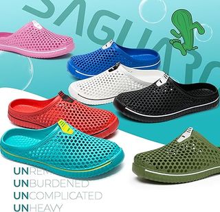 Zuecos Verdes Unisex - Talla 41