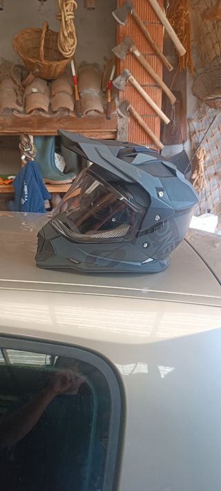 Casco Motocross - Negro Mate