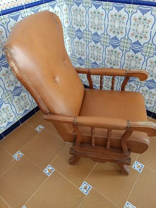 2 Sofás mecedoras vintage
