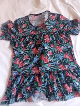 Blusa Sfera floral multicolor
