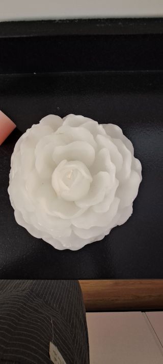 2 Velas corazón rosa - Decorativas
