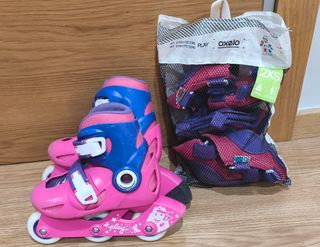 Patines Oxelo Play 3 + Protecciones