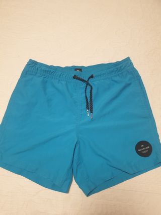Bañador Quiksilver turquesa niño