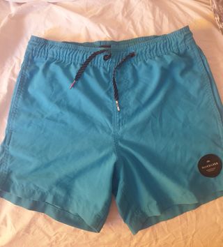 Bañador Quiksilver turquesa niño