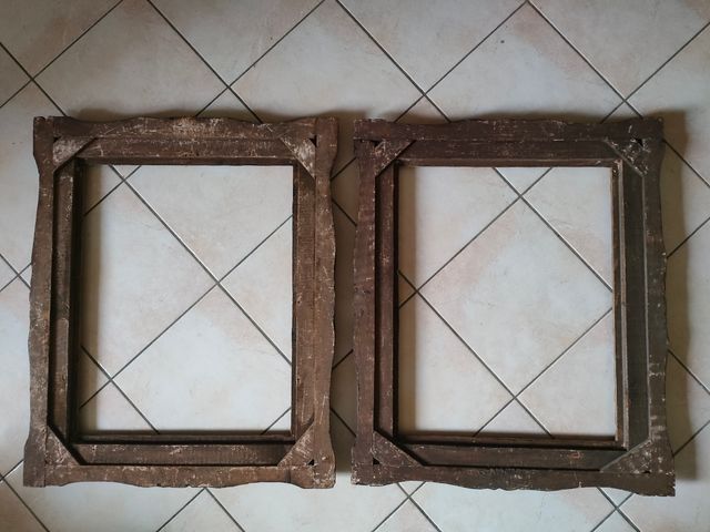2 Cornici Antiche Legno - Sec XVIII