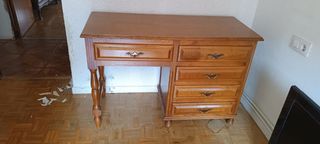 Escritorio madera antiguo