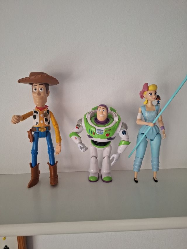 Muñecos Toy Story: Woody, Buzz, Bo Beep